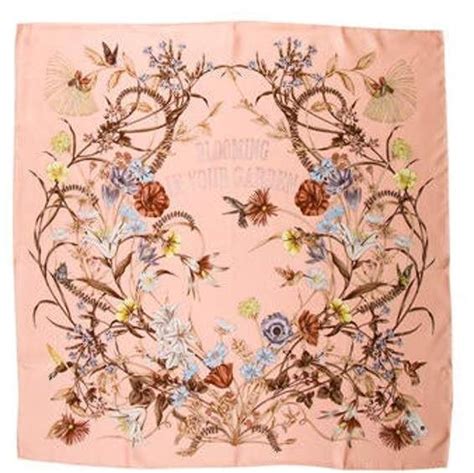 gucci scarf blooming in your garden|gucci scarf on sale.